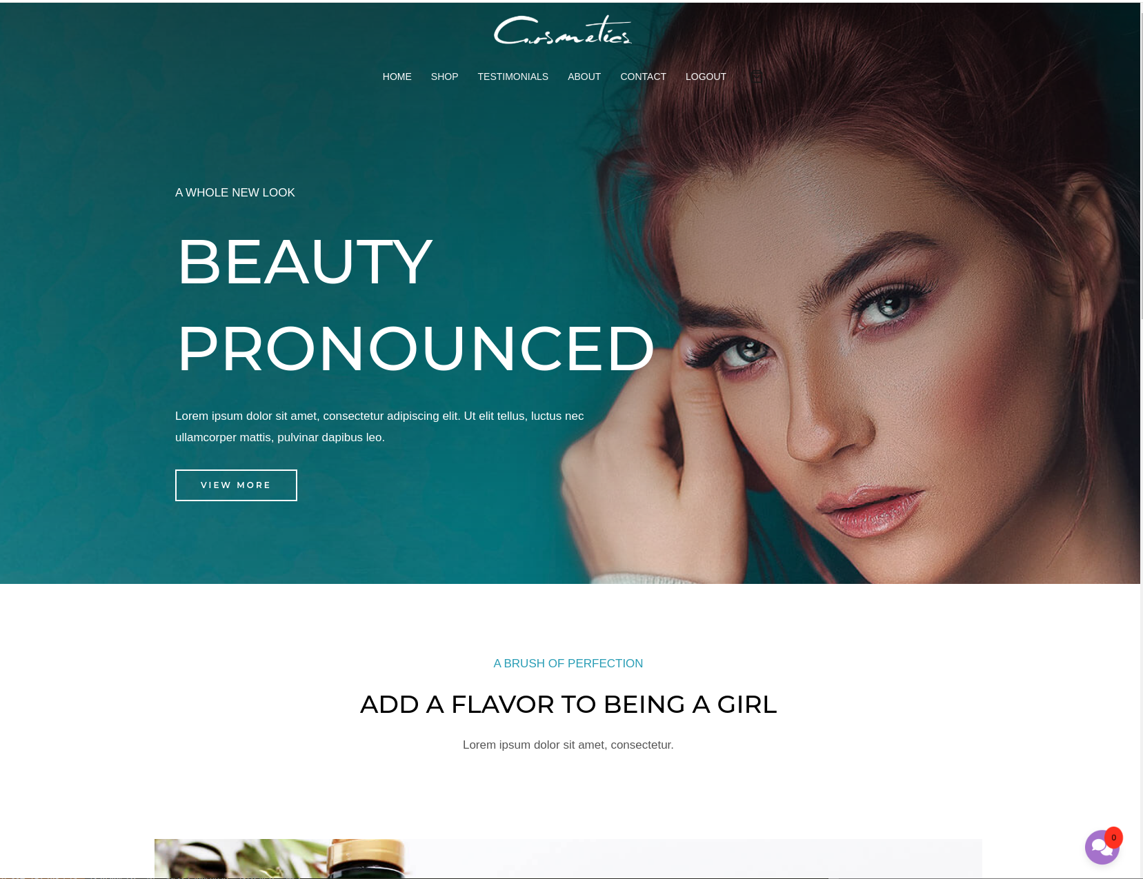 MagicChat opener visible on website